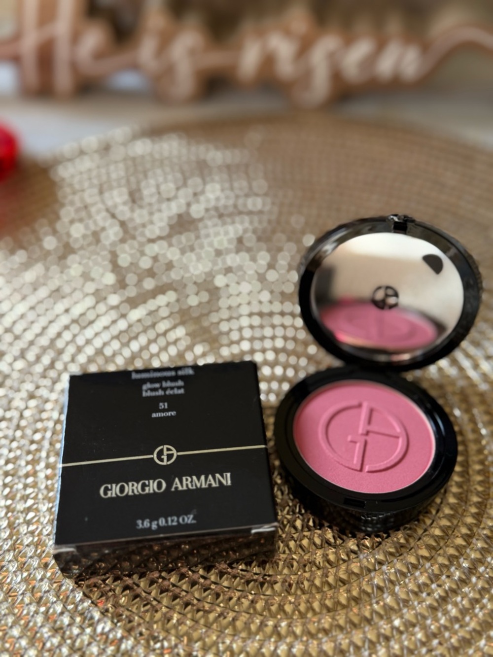 Giorgio Armani Blush 51 Amore — Soft Rose Pink